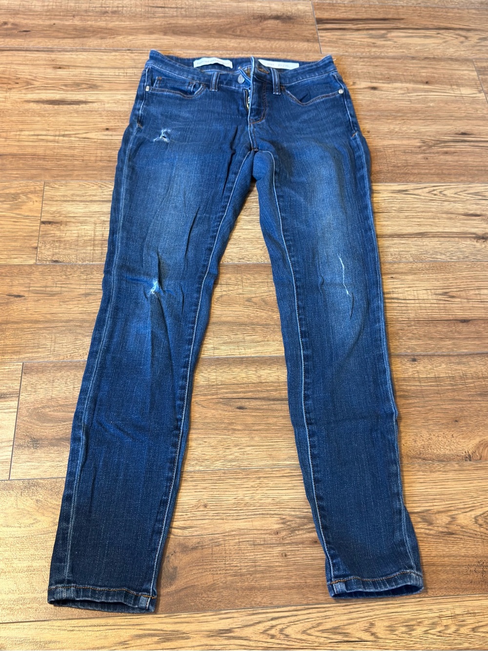 Anthropologie, Pilcro High-Rise Indigo Skinny Jeans - Picture 2 of 3